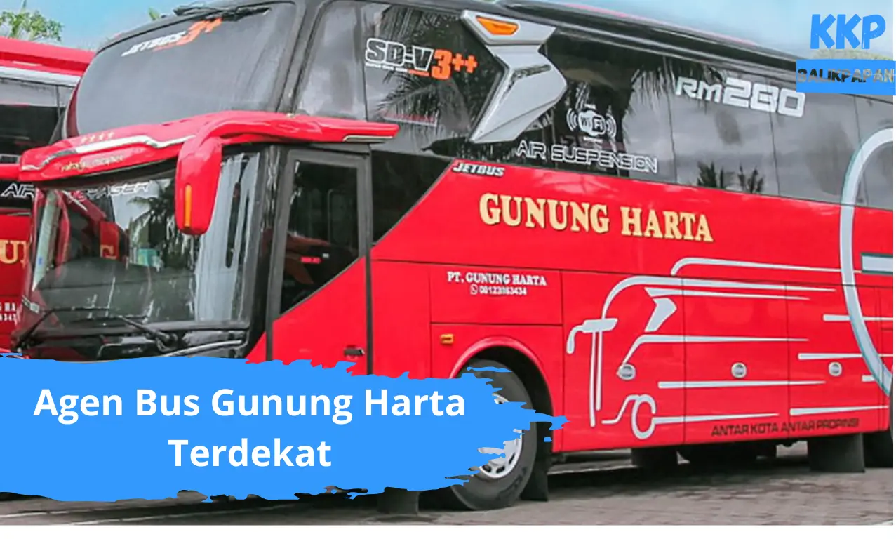 Agen Bus Gunung Harta Terdekat