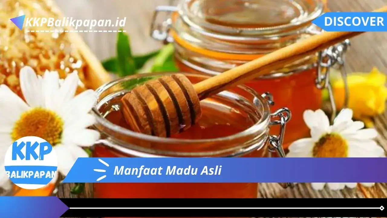 Manfaat Madu Asli