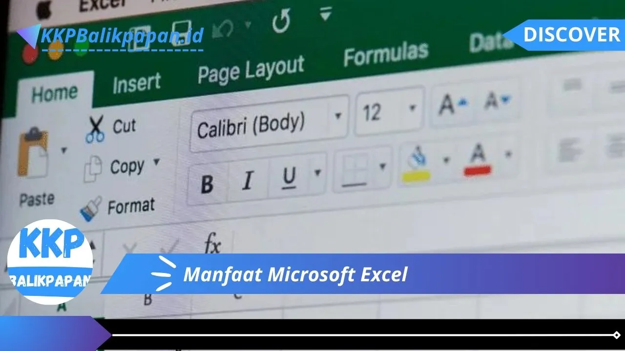 Manfaat Microsoft Excel