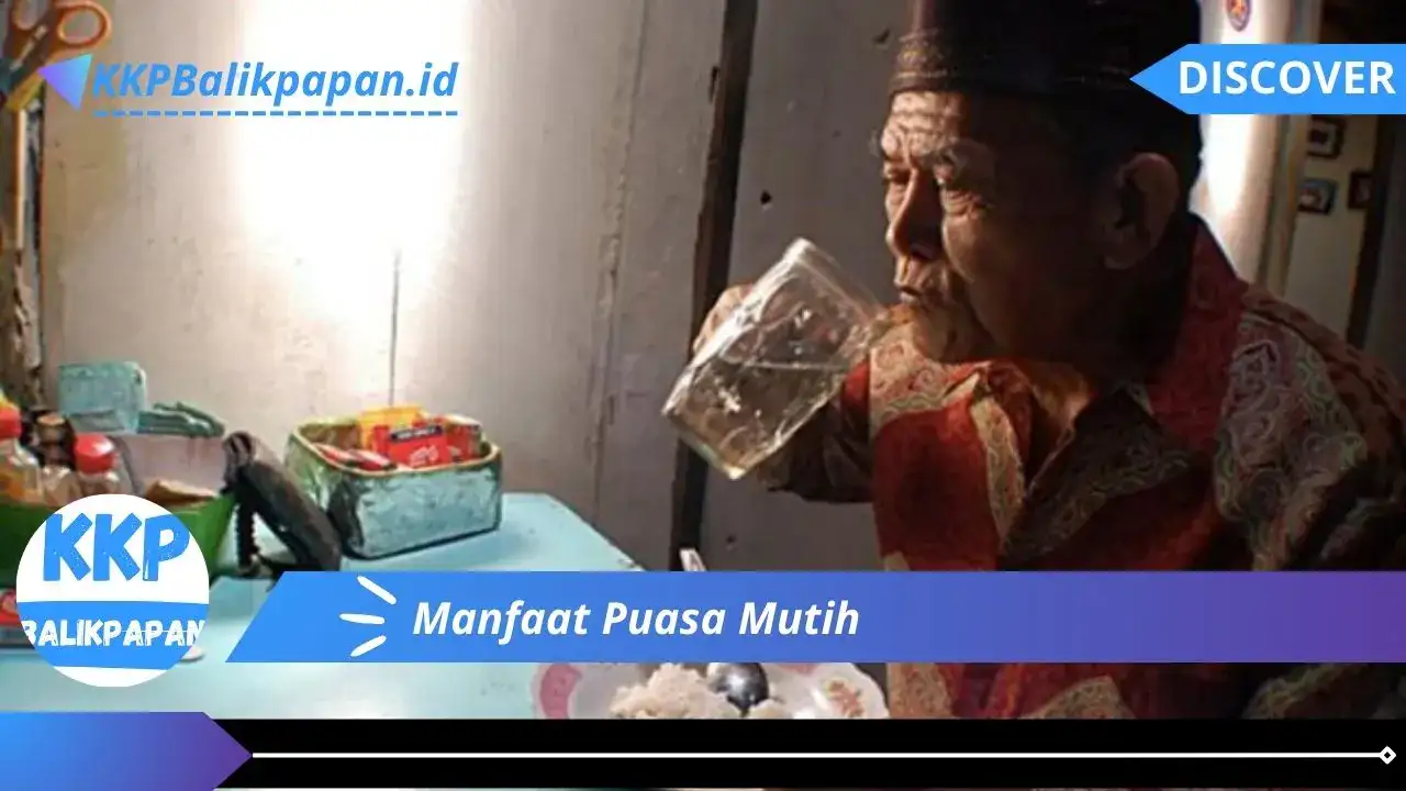 Manfaat Puasa Mutih