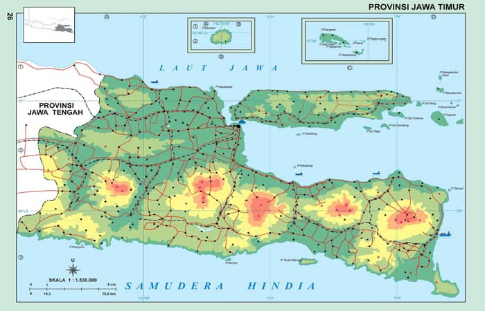 Peta Buta Jawa Timur
