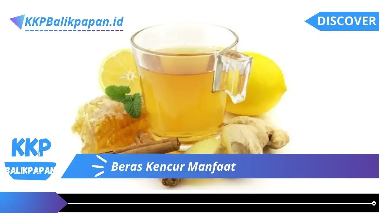 Beras Kencur Manfaat