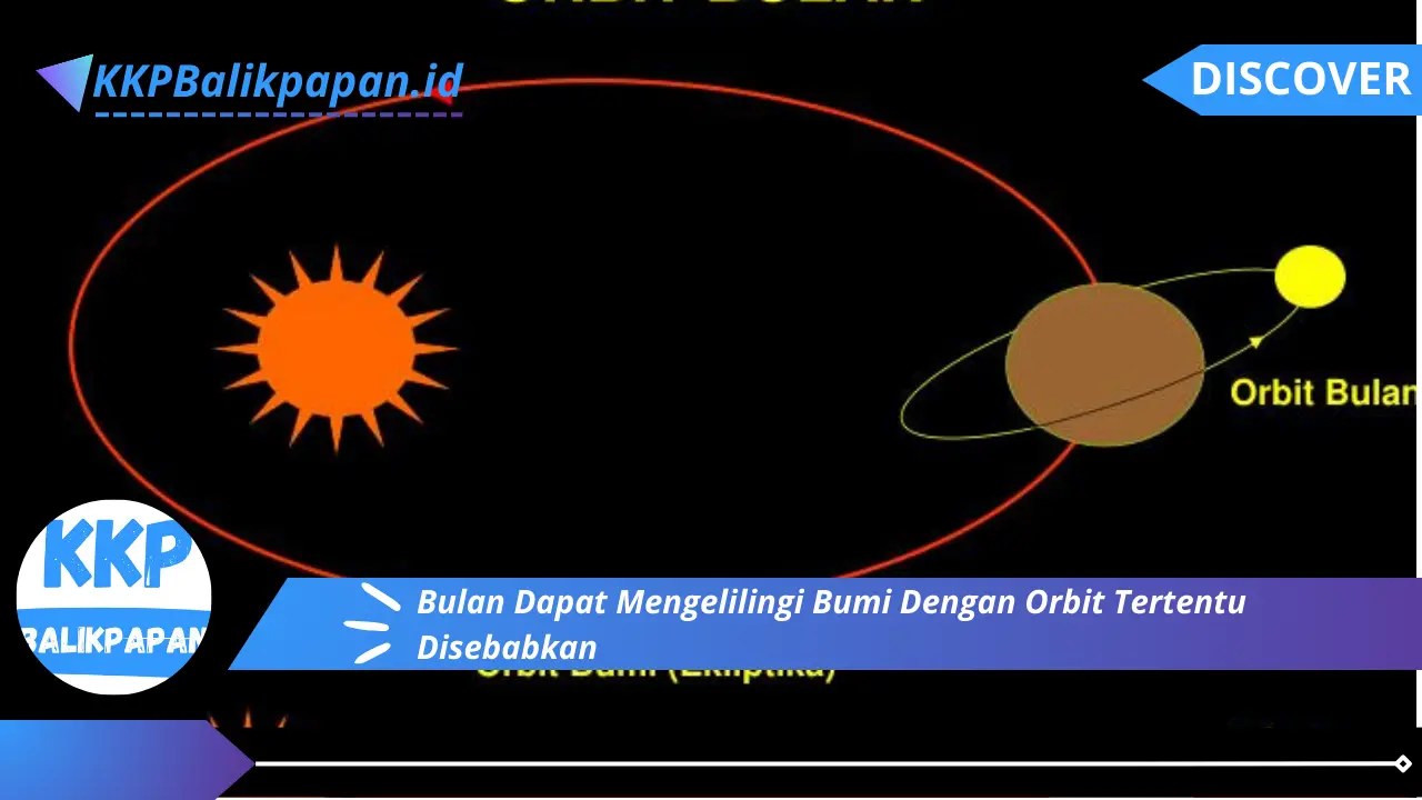 Bulan Dapat Mengelilingi Bumi Dengan Orbit Tertentu Disebabkan