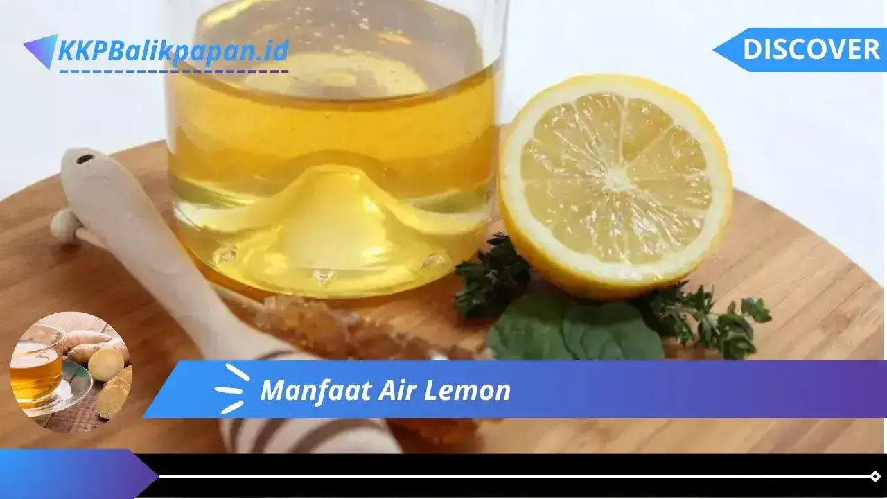 Manfaat Air Lemon