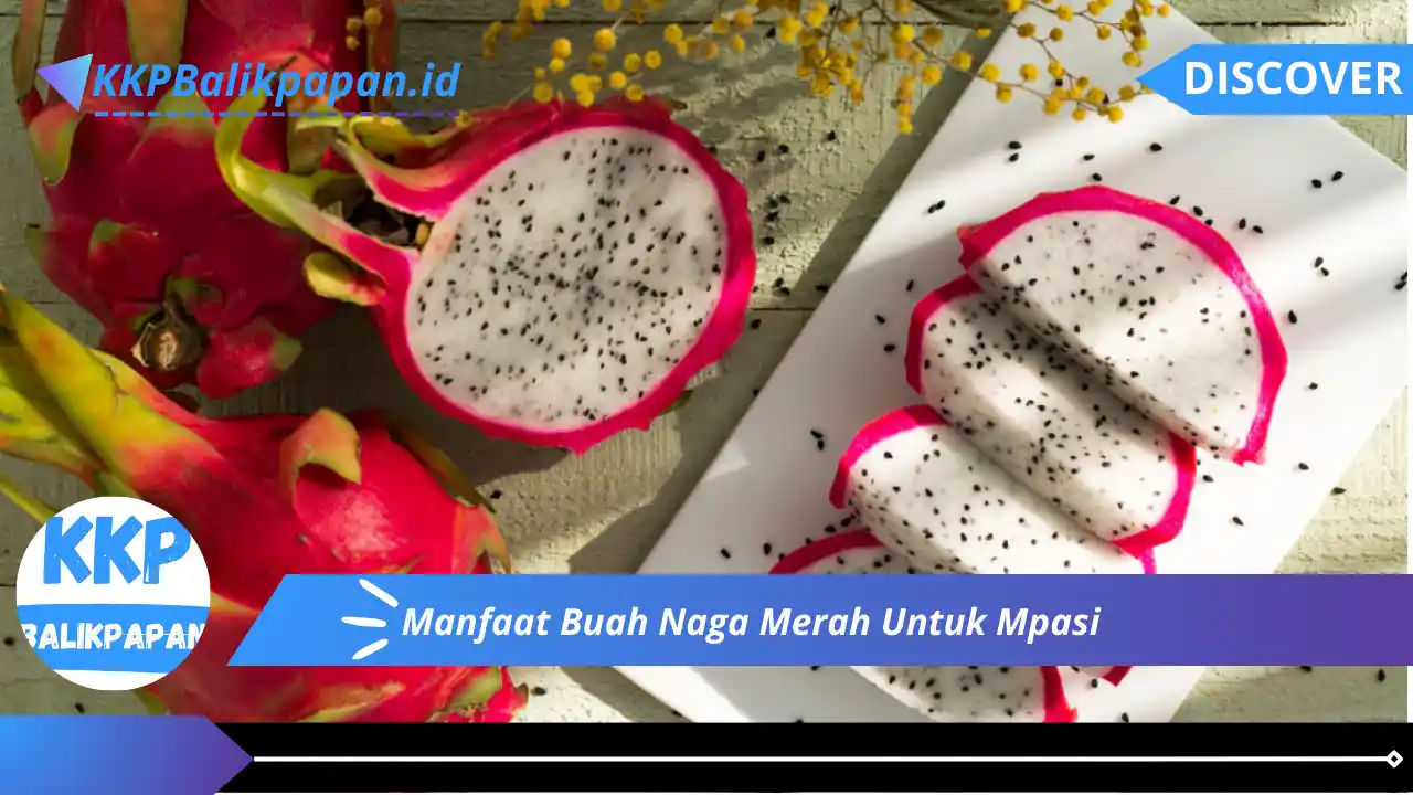 Manfaat Buah Naga Merah Untuk Mpasi