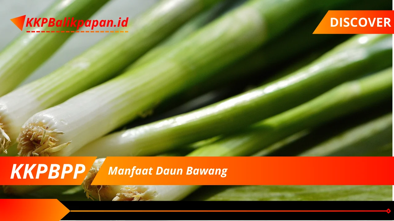 Manfaat Daun Bawang