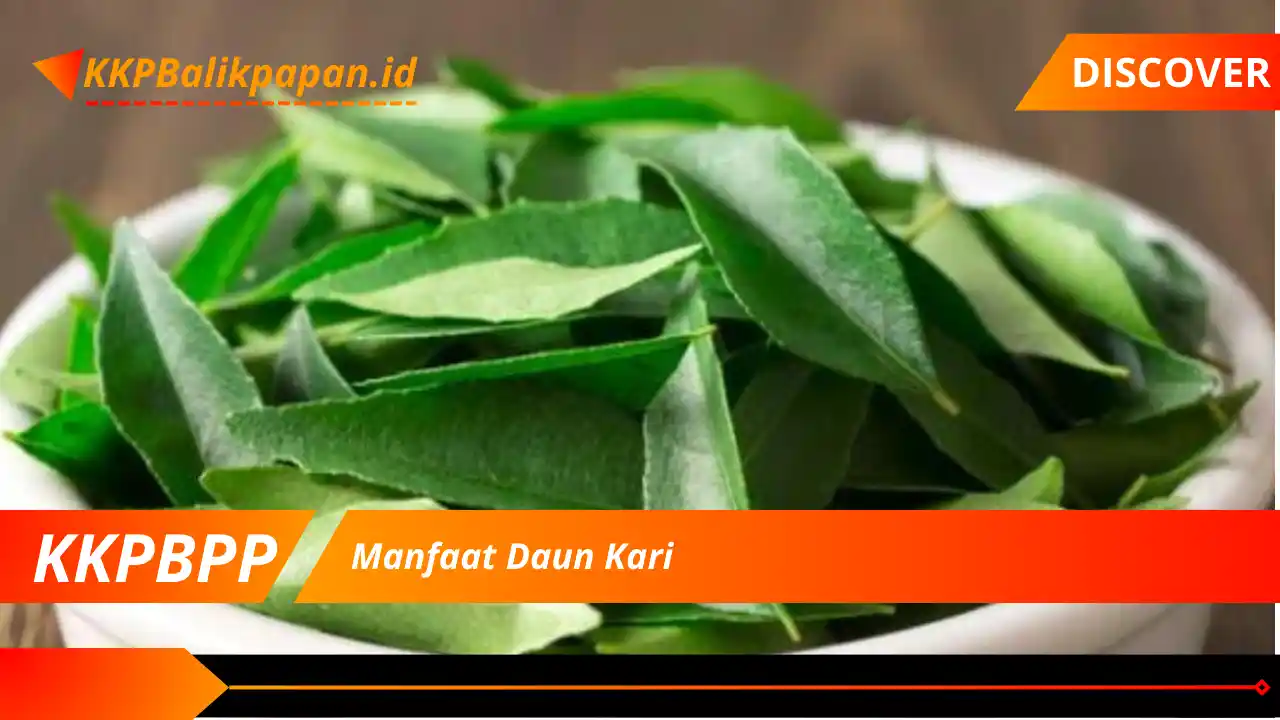 Manfaat Daun Kari