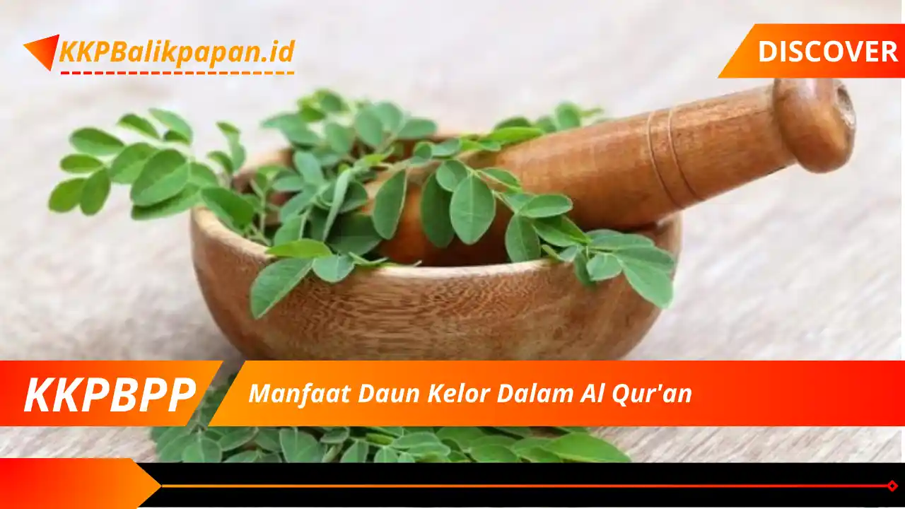 Manfaat Daun Kelor Dalam Al Qur'an