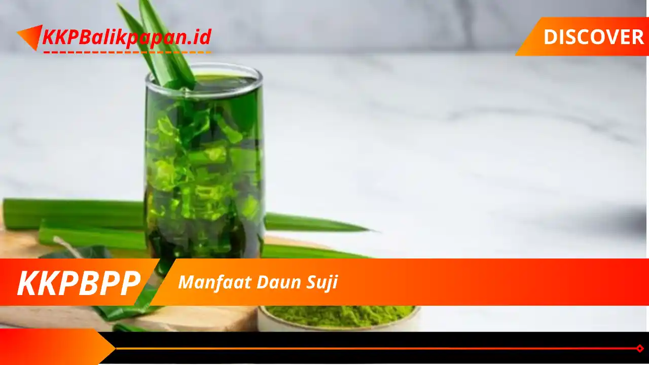 Manfaat Daun Suji