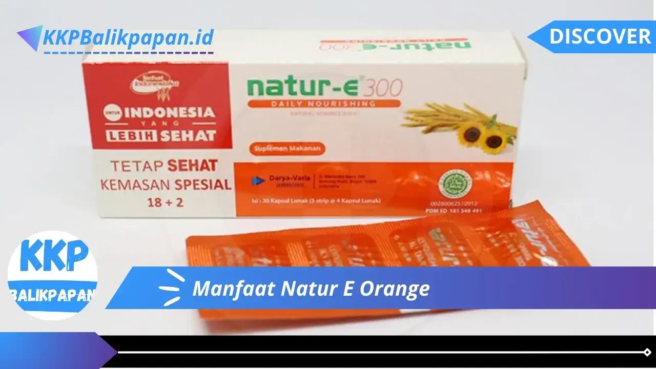 Manfaat Natur E Orange