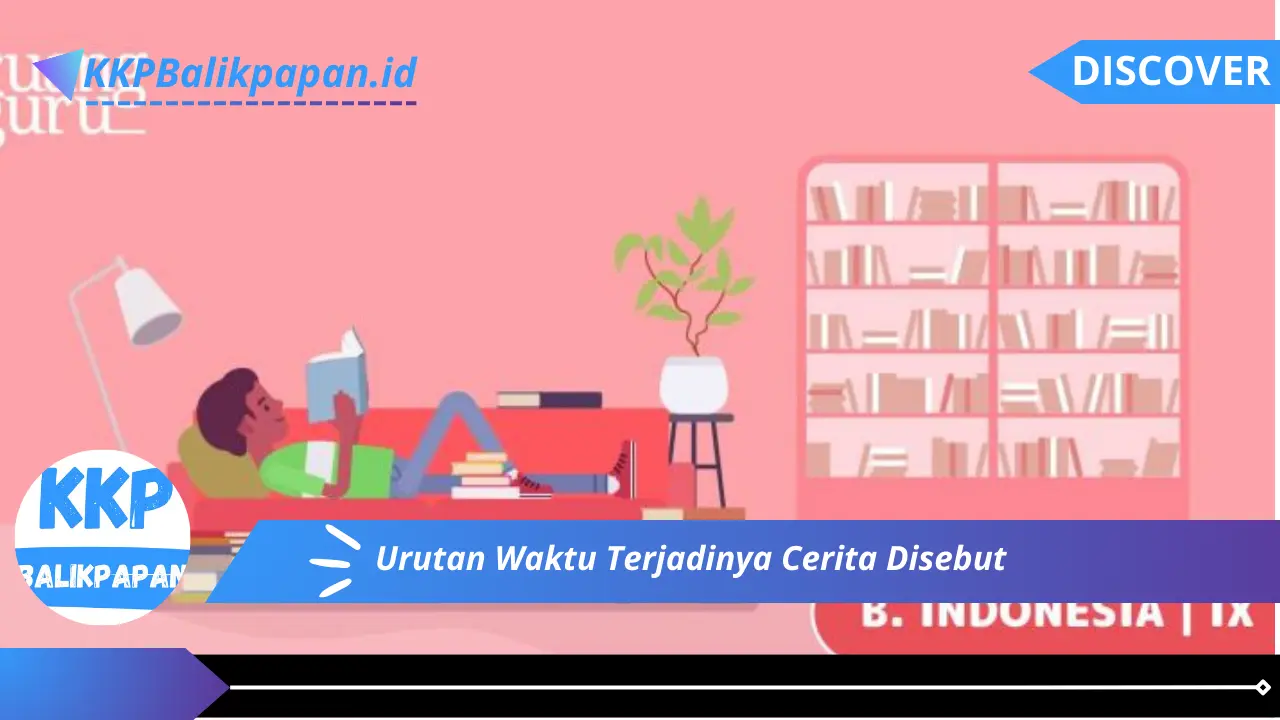 Urutan Waktu Terjadinya Cerita Disebut