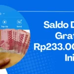 Saldo DANA Gratis Rp233.000 Hari Ini