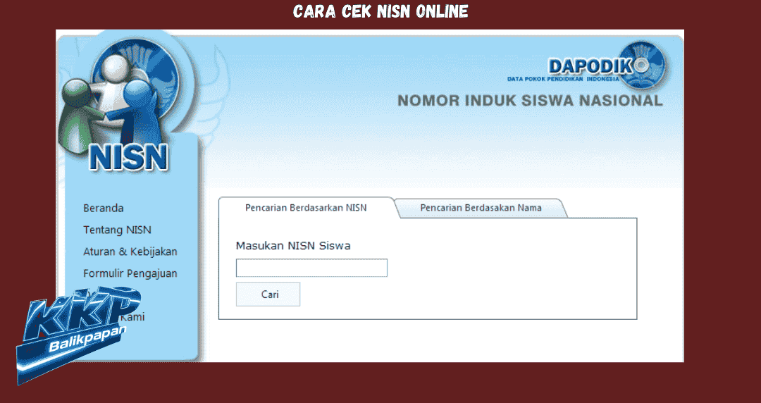 Cara Cek NISN Online