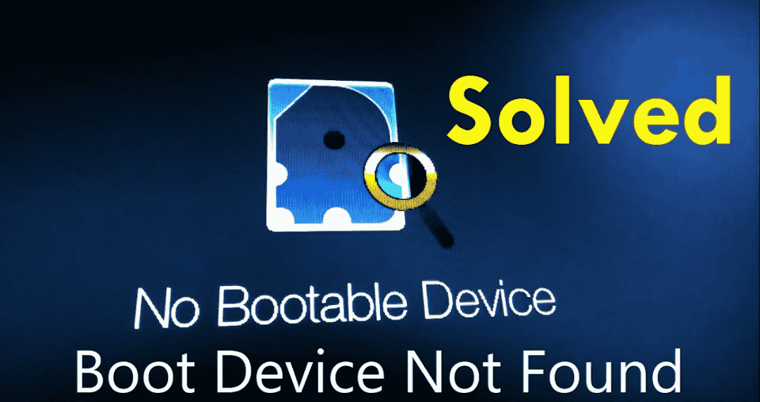 No Bootable Device